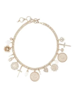 Charm Front Statement Necklace