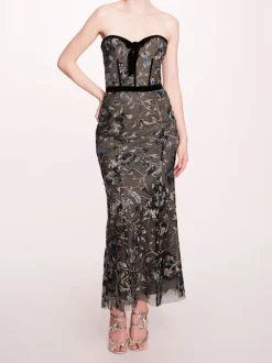 Climbing Vines Midi Dress