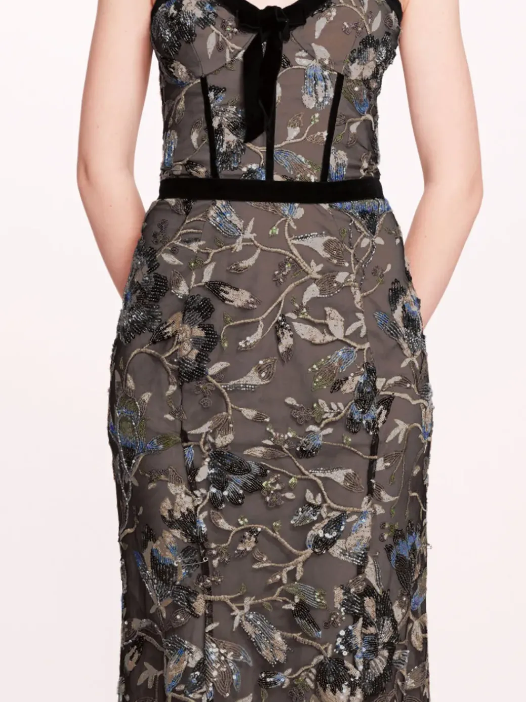 Climbing Vines Midi Dress