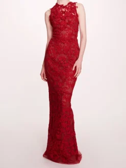Corded Column Gown