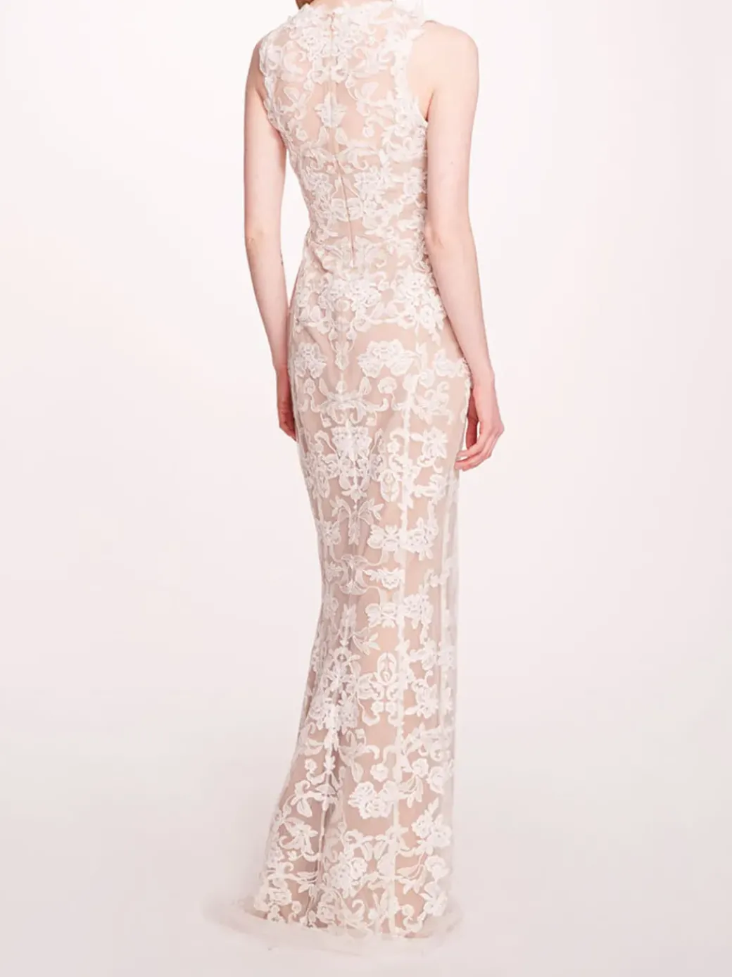 Corded Column Gown