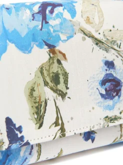Floral Top Handle Bag