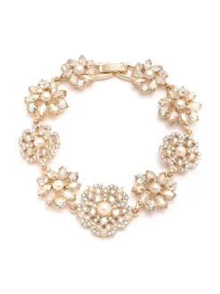 Gold Fresh Floral Bracelet