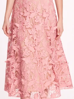 Organic Lace Midi Dress