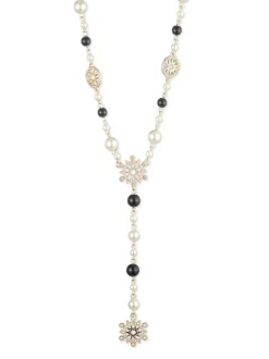 Pearl Y Necklace