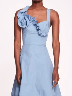Rosette Ruffle Sundress