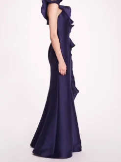 Silk Mikado Gown